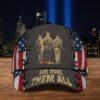Eagle US Marine Corps Veteran USA Flag Hat Logo USMC Veteran Patriotic Hats Merch