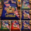 VETERAN UXVET49BD Quilt Bedding Set