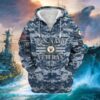 VETERAN UXVET21-AF Premium Microfleece Zip Hoodie VETERAN UXVET21-AF Premium Microfleece Zip Hoodie