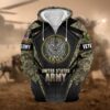 VETERAN UXVET28-VN Premium Microfleece Zip Hoodie