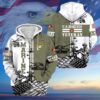 VETERAN UXVET24-AF Premium Microfleece Zip Hoodie VETERAN UXVET24-AF Premium Microfleece Zip Hoodie