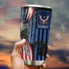 United States Veteran Steel Tumbler