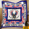 Feel Safe At Night, Sleep With A Veteran Quilt Blanket