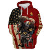 VETERAN HBLVTR67 Premium Microfleece Hoodie