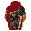 VETERAN HBLVTR69 Premium Microfleece Zip Hoodie