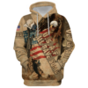 AIR FORCE HLT-1210-AF-01 Premium Microfleece Hoodie