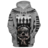 VETERAN HBLVTR59 Premium Microfleece Hoodie