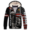 ARMY NTD-1110-AM-03 Premium Heavy Fleece Zip Hoodie