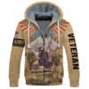 US ARMY NMH-03 Premium Heavy Fleece Zip Hoodie