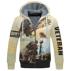 US ARMY NMH-01 Premium Heavy Fleece Zip Hoodie