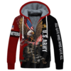 ARMY HLT-3011-AR-01 Premium Heavy Fleece Zip Hoodie