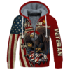 ARMY HLT-2911-AR-01 Premium Heavy Fleece Zip Hoodie