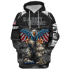 NAVY HLT-1410-NV-02 Premium Microfleece Hoodie
