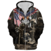 VETERAN NV-VETERAN-20 Premium Microfleece Zip Hoodie