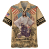 NAVY HLT-2510-NV-01 Premium Hawaiian Shirt