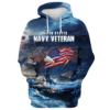 NAVY HLT-1210-NV-02 Premium Microfleece Hoodie
