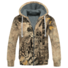 VETERAN NV-VETERAN-19 Premium Heavy Fleece Zip Hoodie