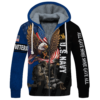 NAVY NTD-2810-NA-01 Premium Heavy Fleece Zip Hoodie