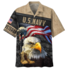 NAVY HLT-0712-NV-01 Premium Hawaiian Shirt