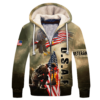 AIR FORCE HLT-1210-AF-02 Premium Heavy Fleece Zip Hoodie