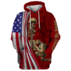 VETERAN NV-VETERAN-23 Premium Microfleece Hoodie