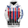 VETERAN DBA-VTR-20 Premium Microfleece Hoodie