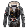AIR FORCE NTD-0411-AF-01 Premium Heavy Fleece Zip Hoodie