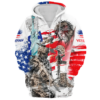 VETERAN NV-VTR-33 Premium Microfleece Zip Hoodie