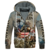 VETERAN NV-VTR-31 Premium Heavy Fleece Zip Hoodie