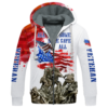 VETERAN NV-VTR-39 Premium Heavy Fleece Zip Hoodie