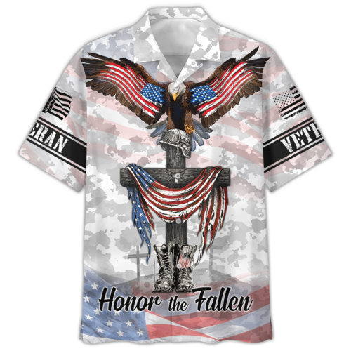 VETERAN UXVET31-AF Premium Hawaiian Shirt