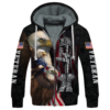 VETERAN NV-VTR-37 Premium Heavy Fleece Zip Hoodie VETERAN NV-VTR-37 Premium Heavy Fleece Zip Hoodie