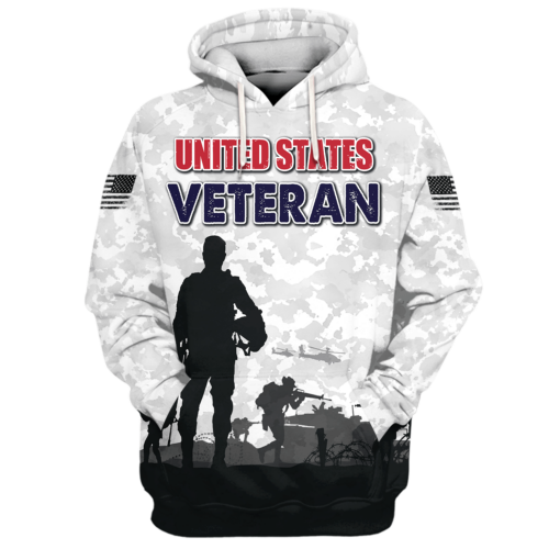 VETERAN HBL-VTR-27 Premium Microfleece Hoodie