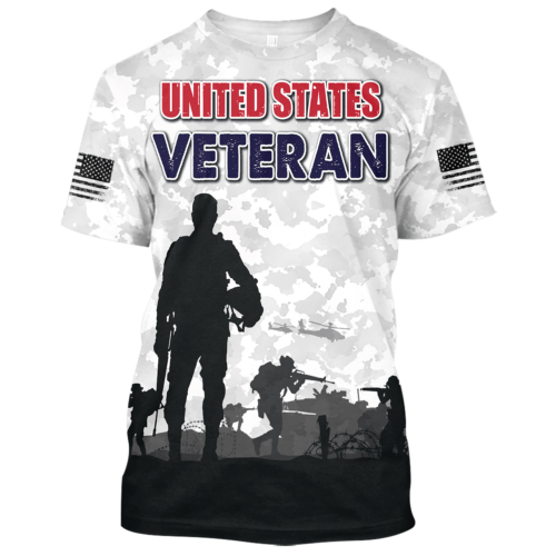 New Release Father Day U.S. Marine Corps Veterans Premium T-Shirt All Over Prints Gift Loves BLVTR250424A01MCTS
