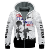 VETERAN NV-VTR-45 Premium Heavy Fleece Zip Hoodie
