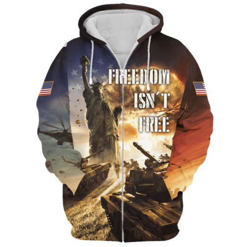 VETERAN HBL-VTR-25 Premium Microfleece Zip Hoodie