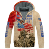 VETERAN NV-VTR-42 Premium Heavy Fleece Zip Hoodie