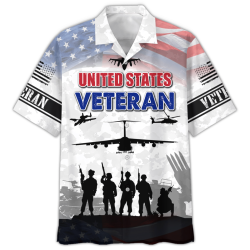 VETERAN UXVET16-VN Premium Hawaiian Shirt