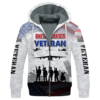 VETERAN NV-VTR-41 Premium Heavy Fleece Zip Hoodie
