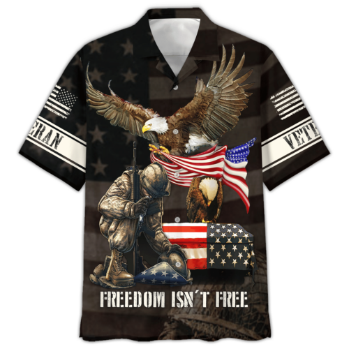 VETERAN UXVET28-AM Premium Hawaiian Shirt