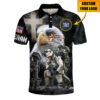 VETERAN HBLVTR58 Premium Polo Shirt