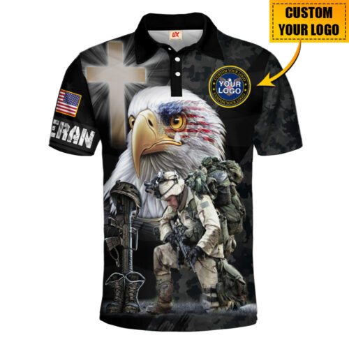 VETERAN HBLVTR58 Premium Polo Shirt