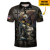 VETERAN HBLVTR54 Premium Polo Shirt
