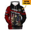 VETERAN HBLVTR67 Premium Microfleece Hoodie