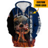 VETERAN HBLVTR46 Premium Microfleece Zip Hoodie
