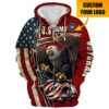 VETERAN HBLVTR50 Premium Microfleece Zip Hoodie