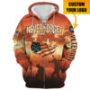 VETERAN NV-VTR49 Premium Microfleece Zip Hoodie