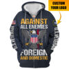 VETERAN HBLVTR61 Premium Microfleece Zip Hoodie