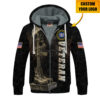 VETERAN HBLVTR65 Premium Heavy Fleece Zip Hoodie