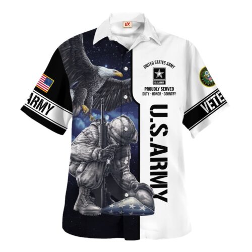 VETERAN UXVET31-MC Premium Hawaiian Shirt